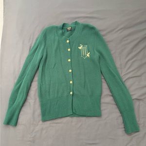 Wicked Green Graphic Cardigan
